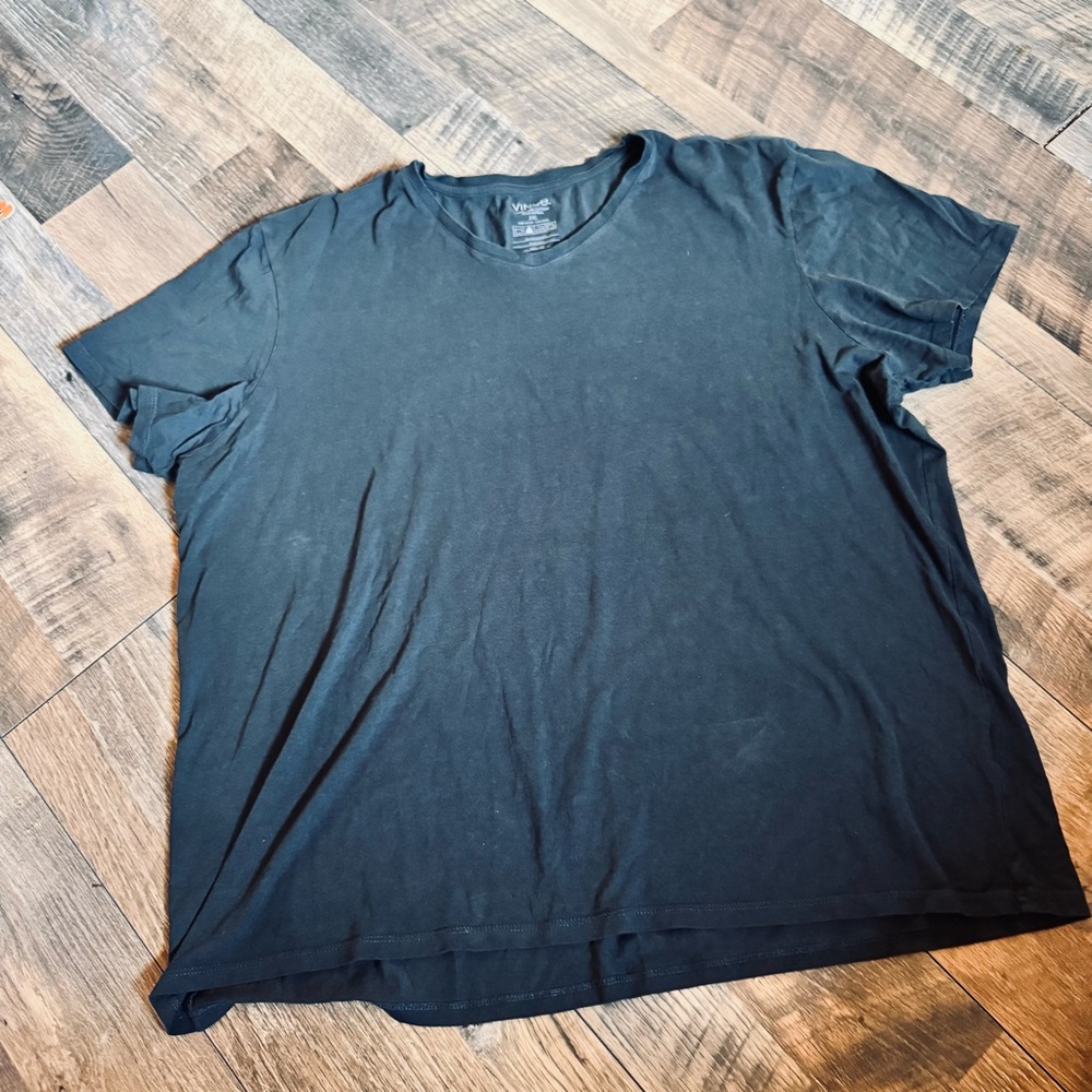 Vince Men's Black Crewneck Short Sleeve Tee